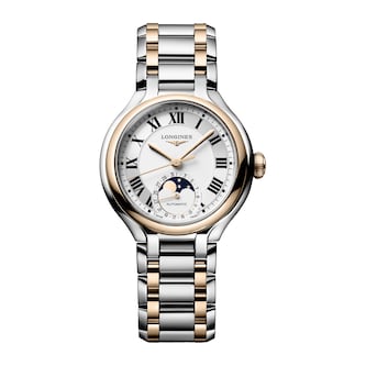 Longines PrimaLuna Moonphase Automatic 34mm Ladies Watch Rose Gold Longines PrimaLuna Moonphase Automatic 34mm Ladies Watch Rose Gold