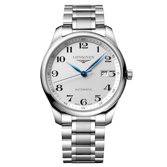 Longines Master Collection 42mm Mens Watch Silver