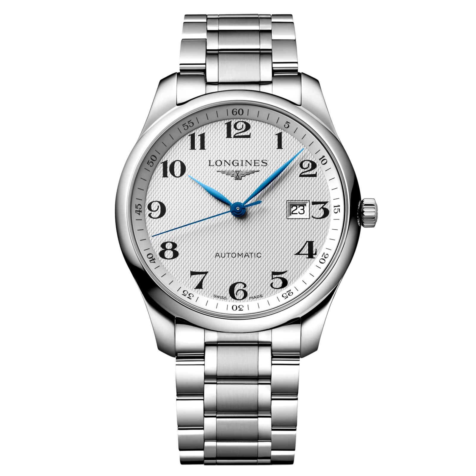 Longines Master Collection 42mm Mens Watch Silver
