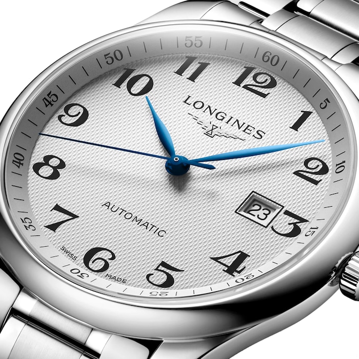 Longines Master Collection 42mm Mens Watch Silver
