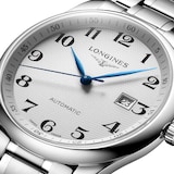 Longines Master Collection 42mm Mens Watch Silver