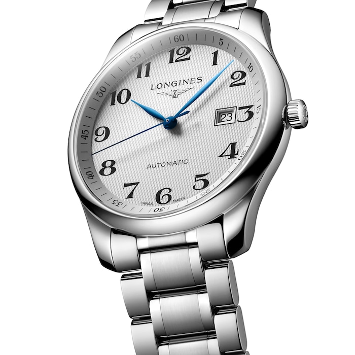 Longines Master Collection 42mm Mens Watch Silver