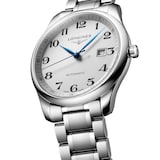 Longines Master Collection 42mm Mens Watch Silver