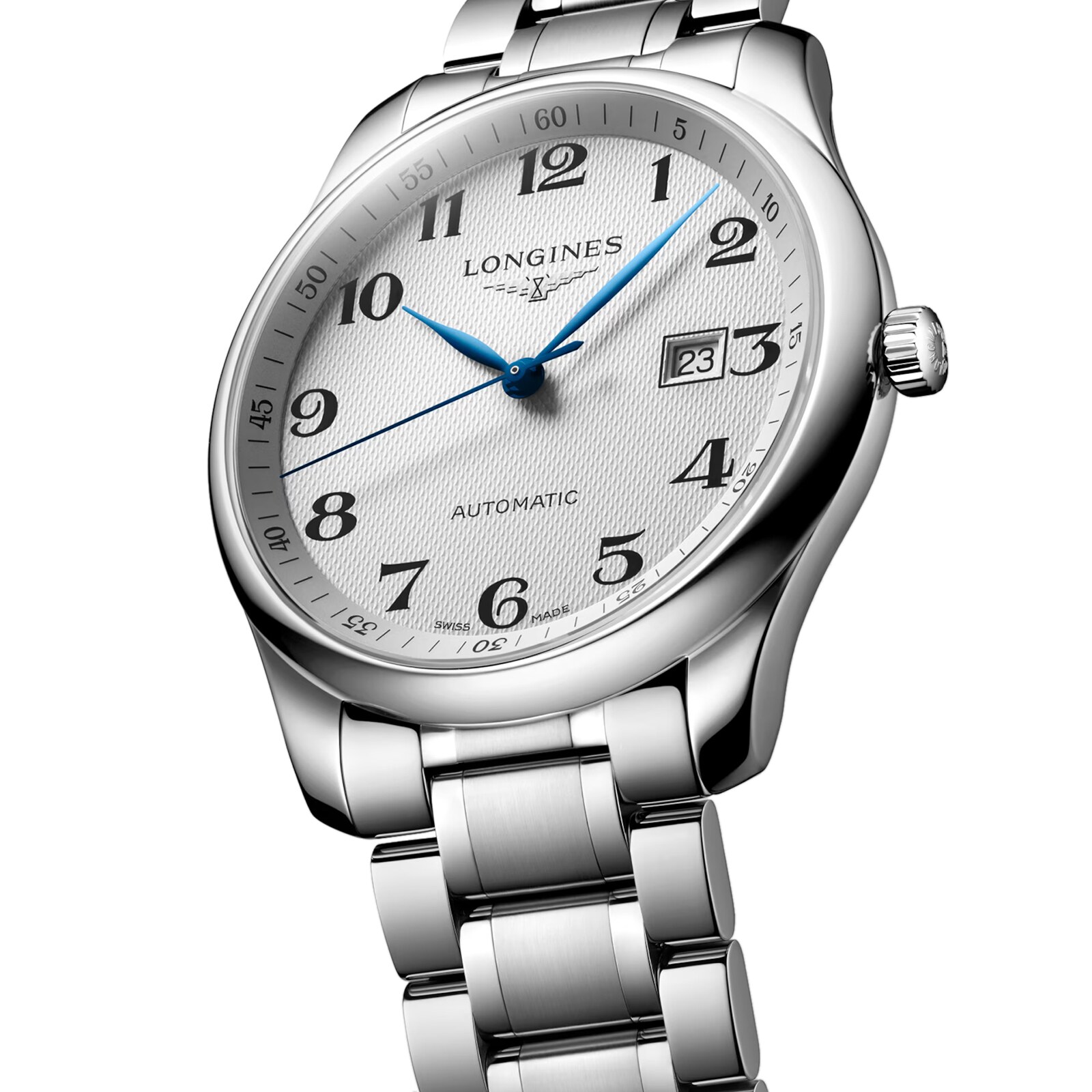 Longines Master Collection 42mm Mens Watch Silver