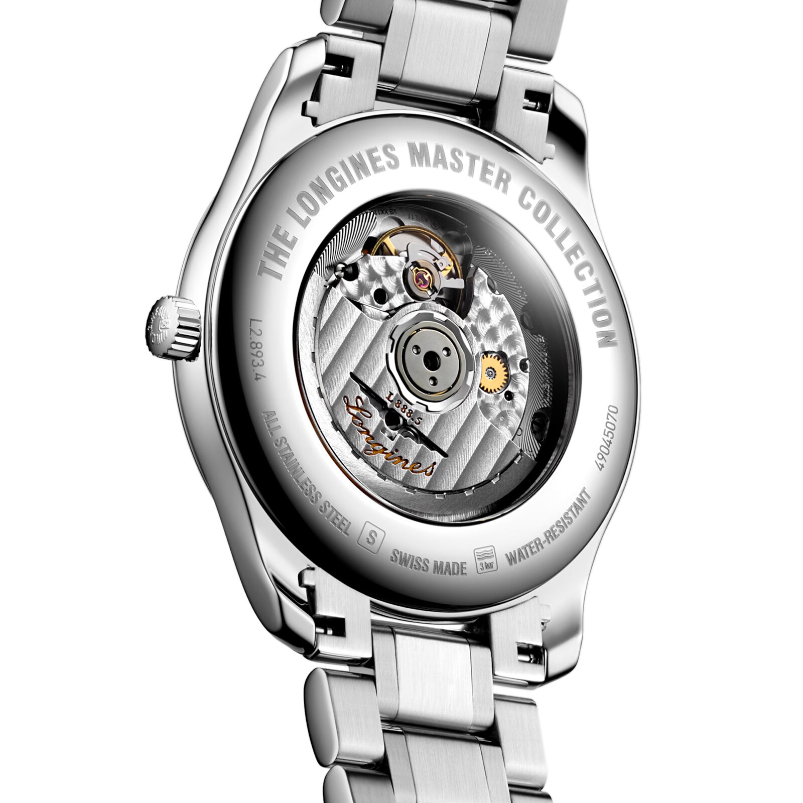 Longines Master Collection 42mm Mens Watch Silver