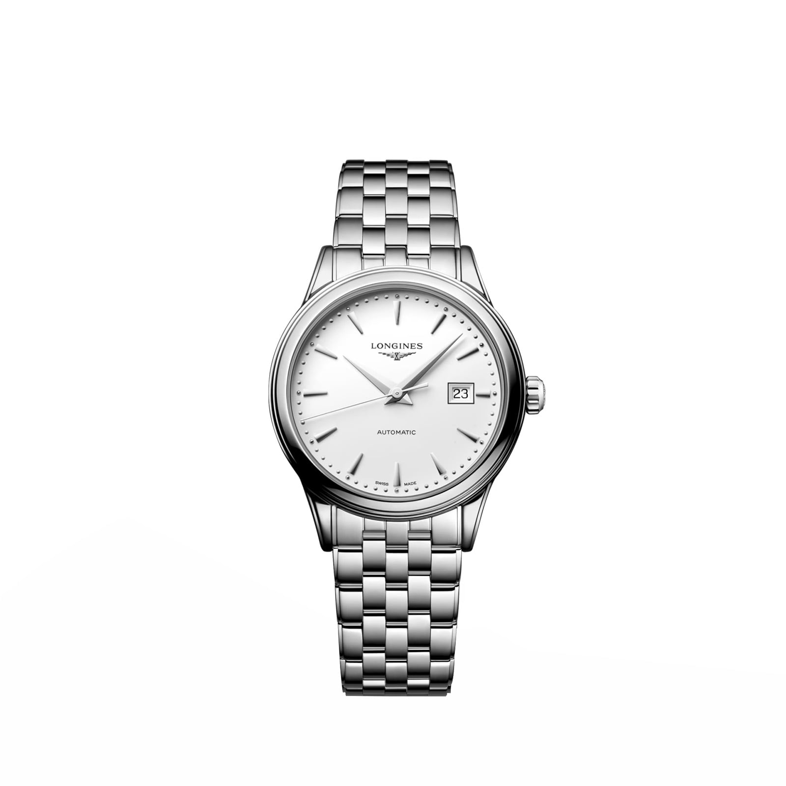 Longines Flagship Classic 30mm Ladies Watch White Stainless Steel Longines Flagship Classic 30mm Ladies Watch White Stainless Steel