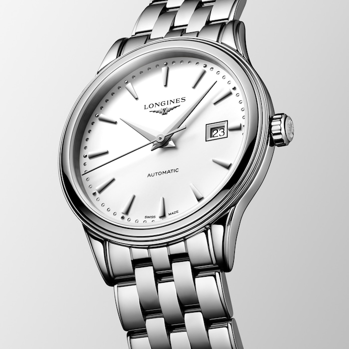 Longines Flagship 30mm Ladies Watch White Stainless Steel