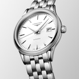 Longines Flagship 30mm Ladies Watch White Stainless Steel
