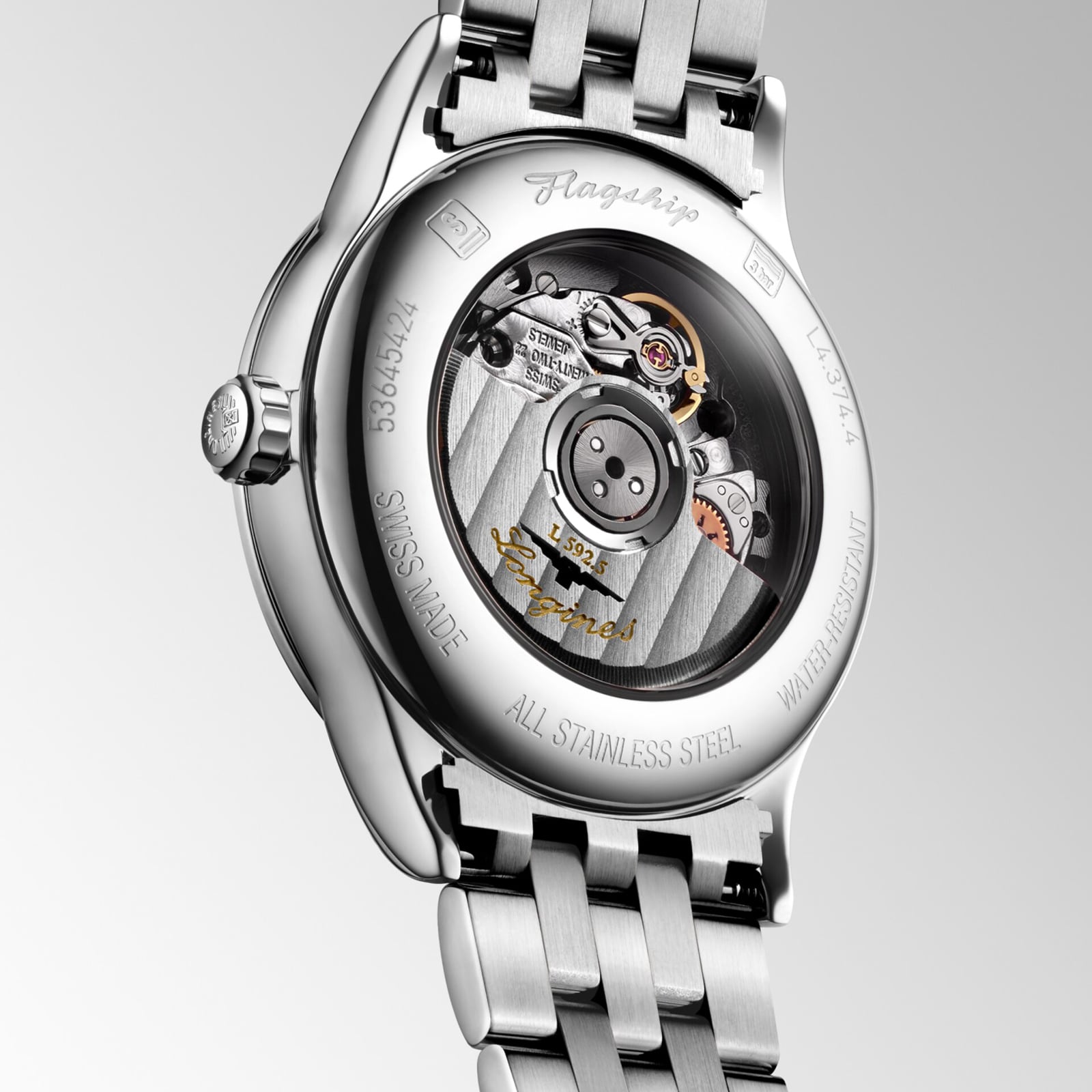 Longines Flagship Classic 30mm Ladies Watch White Stainless Steel Longines Flagship Classic 30mm Ladies Watch White Stainless Steel