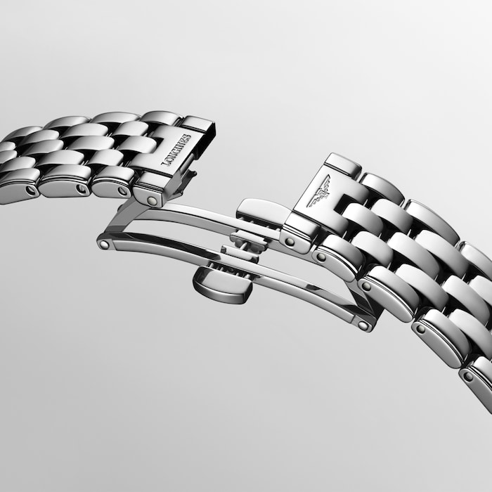 Longines Flagship 30mm Ladies Watch White Stainless Steel
