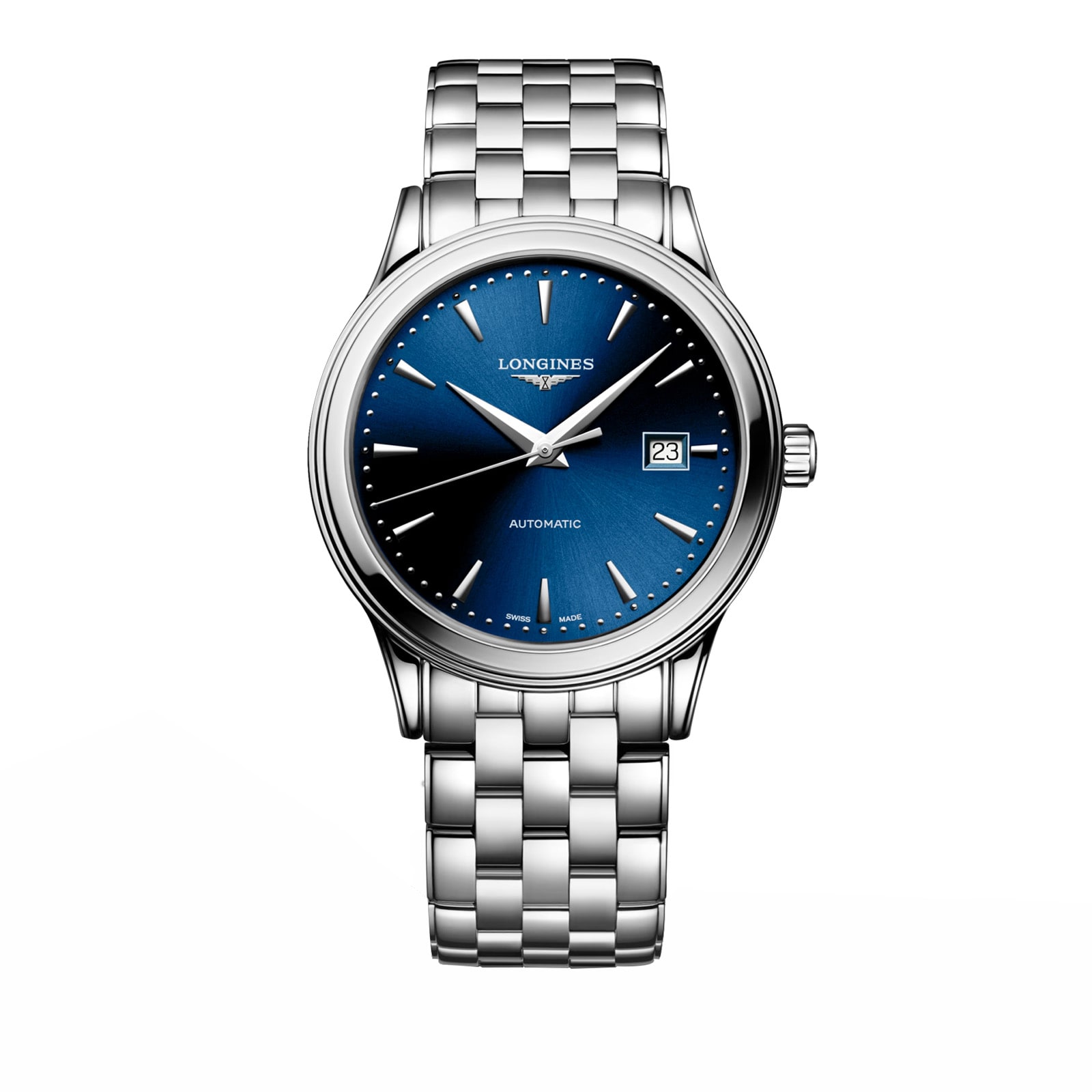 Longines Flagship 40mm Mens Watch Blue