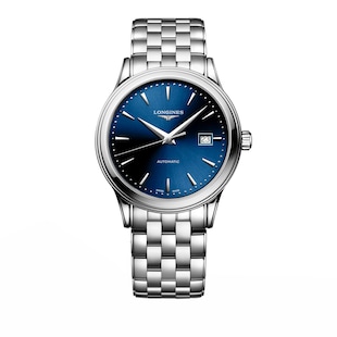 Longines Flagship 40mm Mens Watch Blue