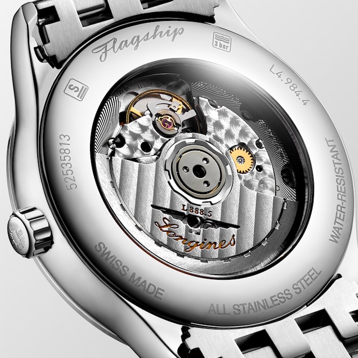 Longines Flagship 40mm Mens Watch White