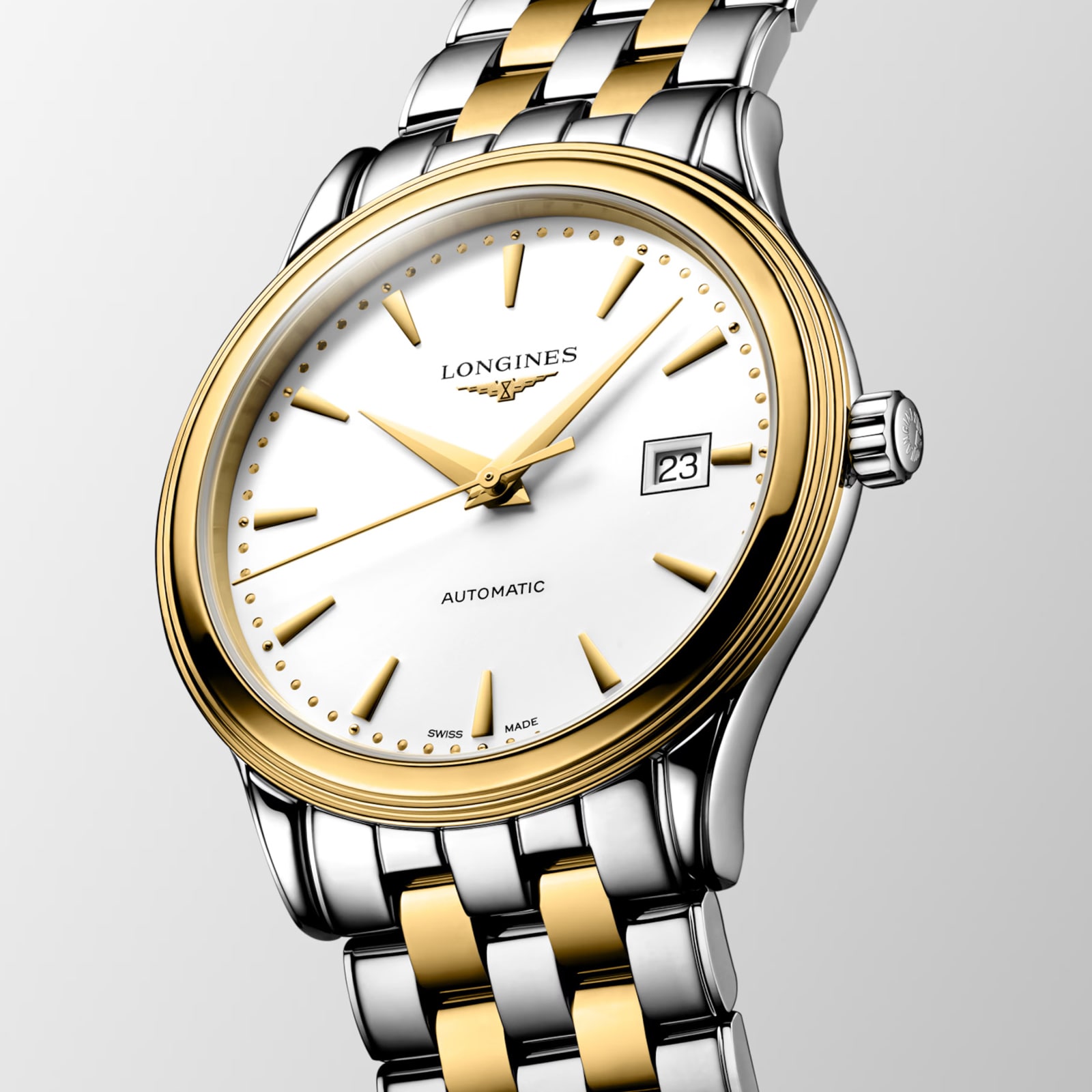 Longines Flagship Classic 40mm Mens Watch White