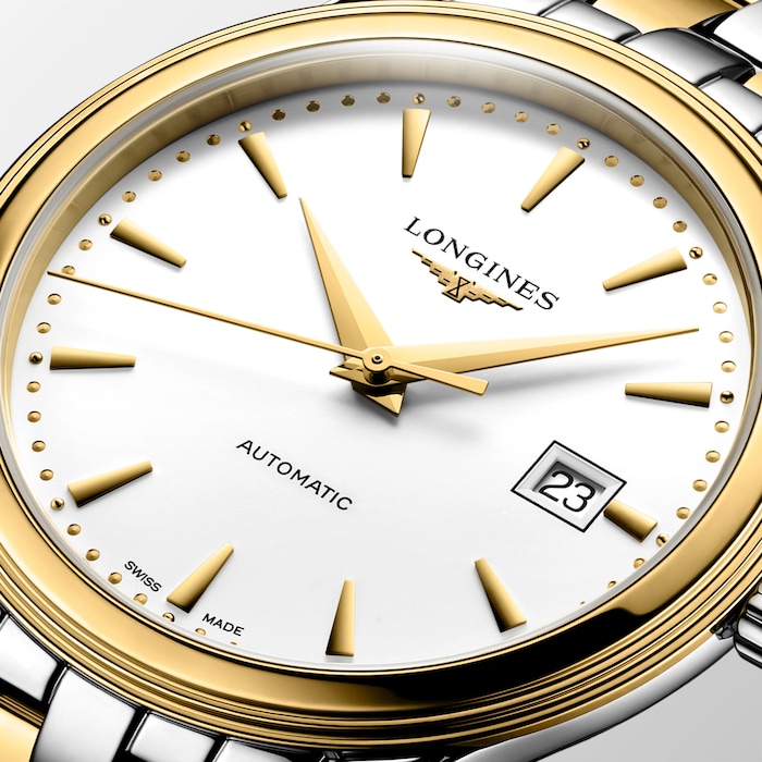 Longines Flagship 40mm Mens Watch White