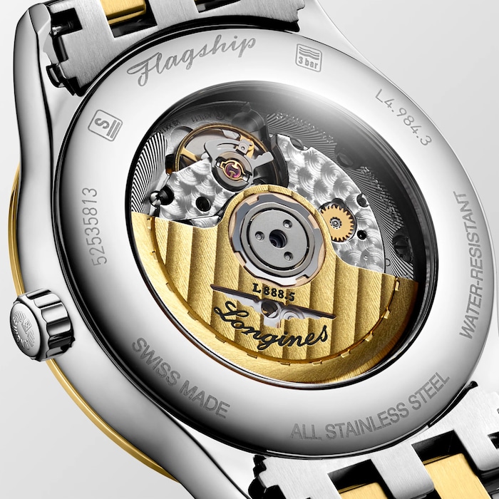 Longines Flagship 40mm Mens Watch White