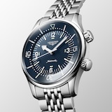 Longines Legend Diver 39mm Mens Watch Blue Stainless Steel