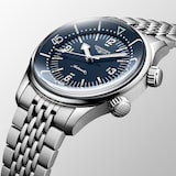 Longines Legend Diver 39mm Mens Watch Blue Stainless Steel