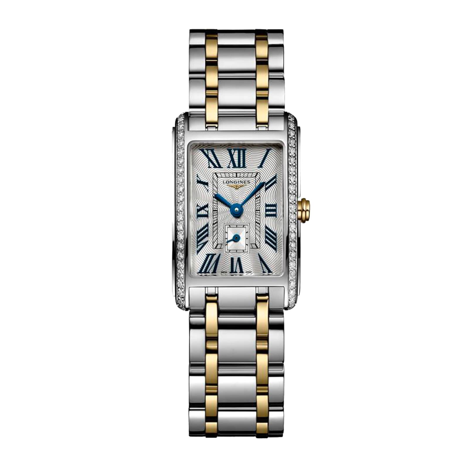 Longines DolceVita 20.8mm X 32mm Stainless Steel and Yellow Gold Ladies Watch Longines DolceVita 20.8mm X 32mm Stainless Steel and Yellow Gold Ladies Watch