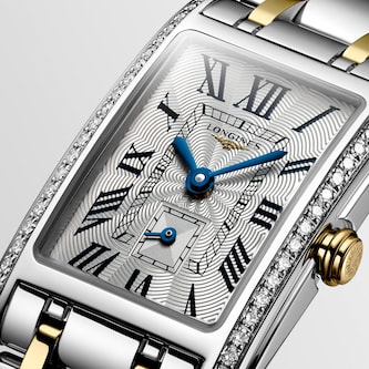 Longines DolceVita 20.8mm X 32mm Stainless Steel and Yellow Gold Ladies Watch