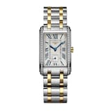 Longines DolceVita 23.30 x 37 mm Stainless Steel and Yellow Gold Ladies Watch