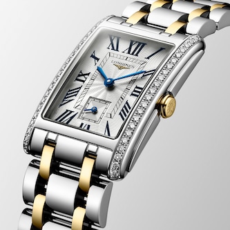 Longines Dolce Vita 23.30 x 37 mm Stainless Steel and Yellow Gold Ladies Watch
