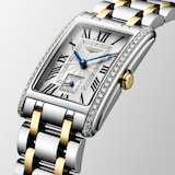 Longines DolceVita 23.30 x 37 mm Stainless Steel and Yellow Gold Ladies Watch