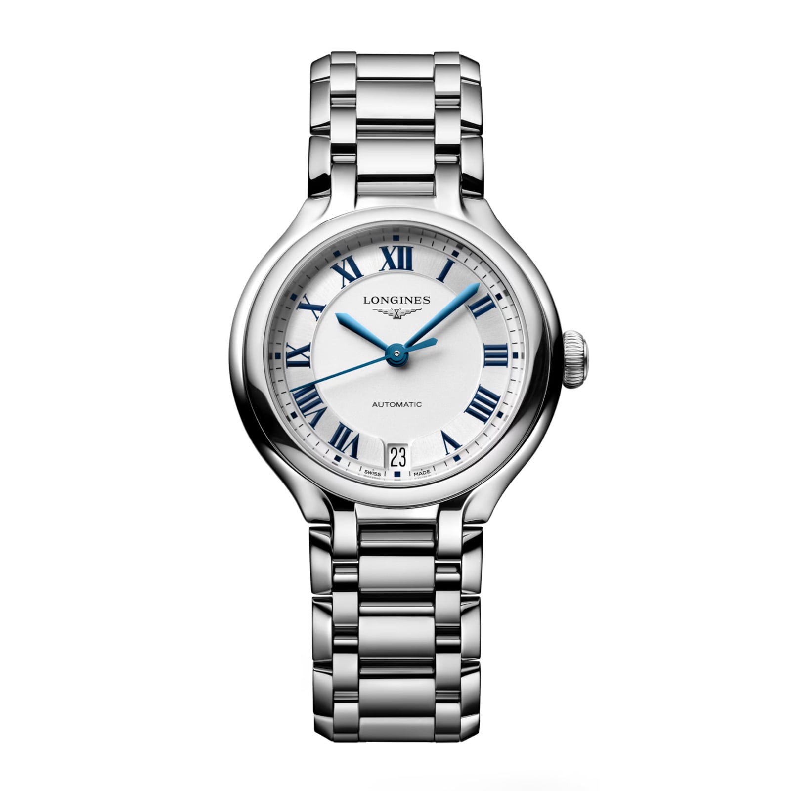 Longines Prima Luna 34mm Ladies Watch Silver Longines Prima Luna 34mm Ladies Watch Silver