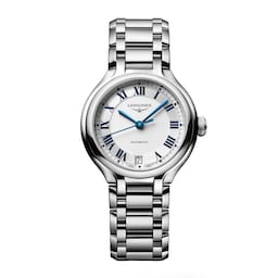 17351534 - Prima Luna 34mm Ladies Watch Silver