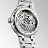 Longines PrimaLuna 34mm Ladies Watch Silver
