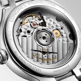 Longines PrimaLuna 34mm Ladies Watch Silver