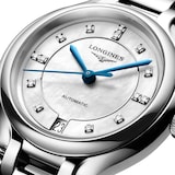 Longines PrimaLuna 34mm Ladies Watch Mother Of Pearl