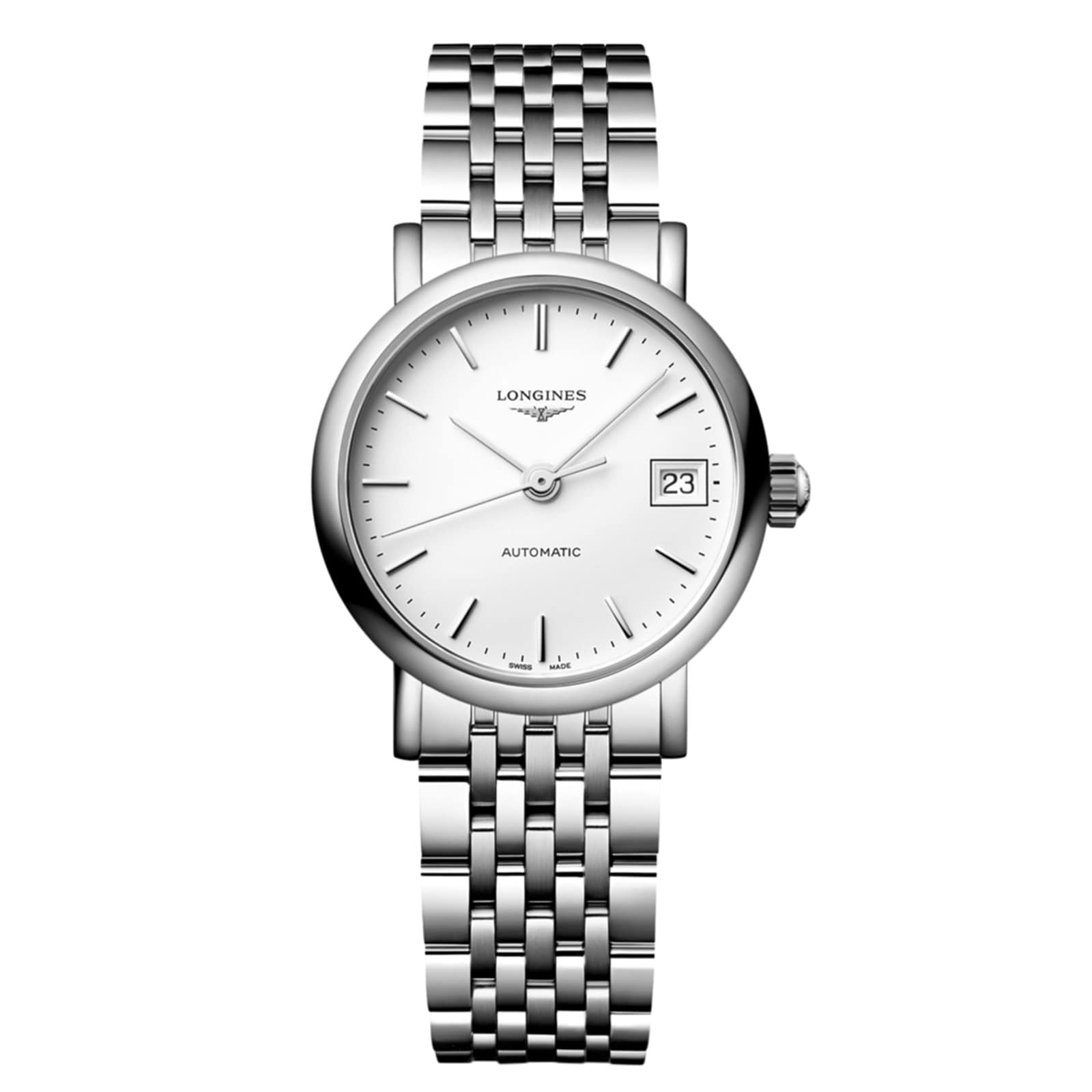 Longines Elegant 25.5mm Ladies Watch White