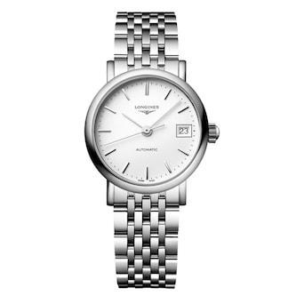 Longines Elegant 25.5mm Ladies Watch White