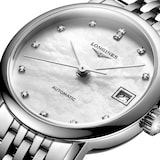 Longines Elegant 25.5mm Ladies Watch Mother Of Pearl