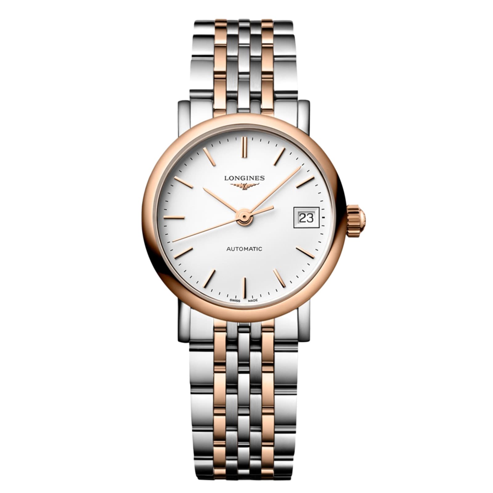 Longines Elegant 25.5mm Ladies Watch White