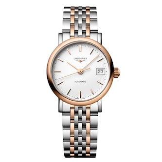 Longines Elegant 25.5mm Ladies Watch White