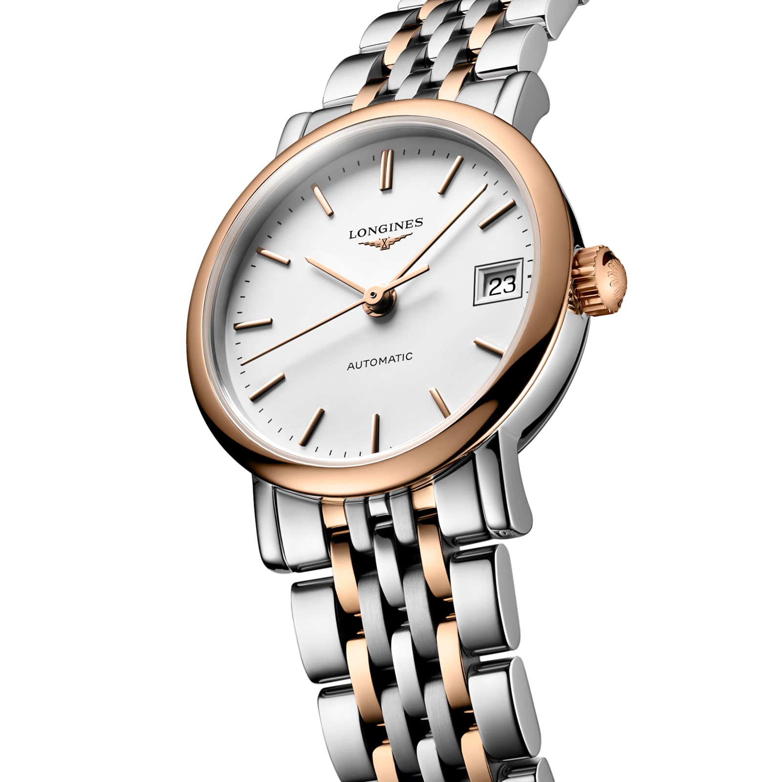 Longines Elegant 25.5mm Ladies Watch White