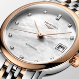 Longines Elegant 25.5mm Ladies Watch Mother Of Pearl
