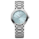 Longines PrimaLuna 30mm Ladies Watch Blue