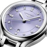 Longines PrimaLuna 30mm Ladies Watch Purple
