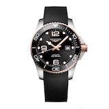 Longines HydroConquest 43mm Mens Watch Black
