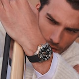 Longines HydroConquest 43mm Mens Watch Black