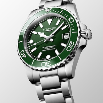 Longines HydroConquest 39mm Mens Watch Green Longines HydroConquest 39mm Mens Watch Green