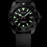 Longines Hydroconquest 39mm Mens Watch Black Mesh
