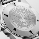 Longines HydroConquest 39mm Mens Watch Ice Blue Mesh