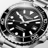 Longines HydroConquest 42mm Mens Watch Black