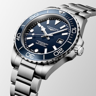 Longines HydroConquest 42mm Mens Watch Blue