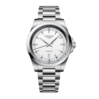 Longines HydroConquest Quartz 30mm Ladies Watch White Longines HydroConquest Quartz 30mm Ladies Watch White
