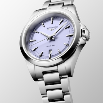 Longines HydroConquest Quartz 30mm Ladies Watch Purple Longines HydroConquest Quartz 30mm Ladies Watch Purple